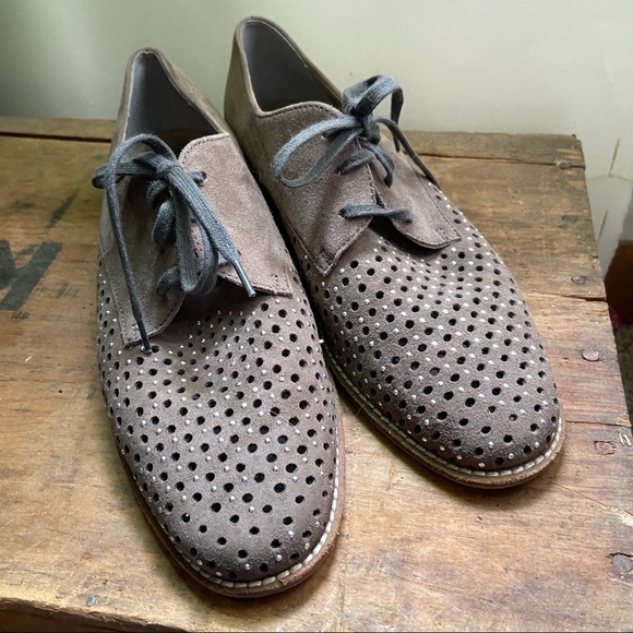 Ara Kyleigh Suede Oxfords - Picture 1 of 10